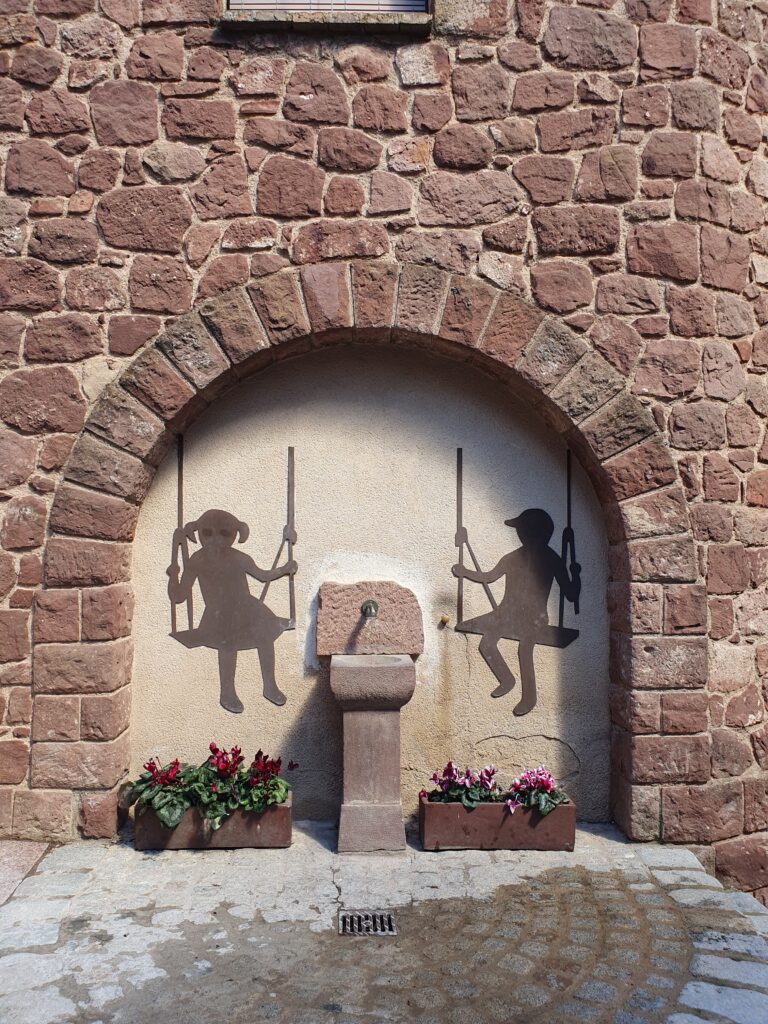 Fuente de agua en Prades